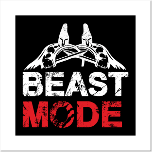 Beast mode fighter Posters and Art